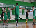 Plantel de Estudiantes entrenando