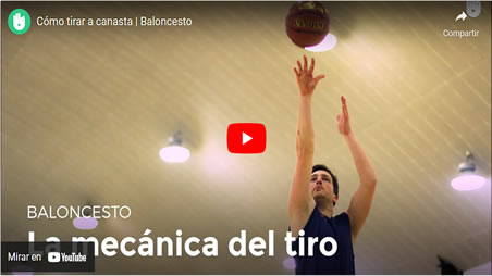 Video sobre la mecánica del tiro